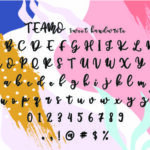 Teamo Font Poster 6