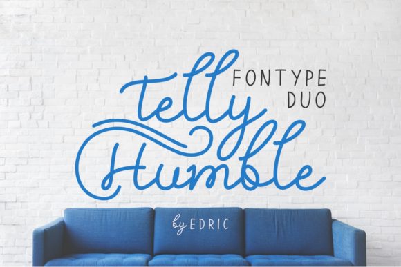 Telly Humble Font Poster 1