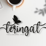 Teringat Font Poster 1