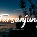 Tersanjung Font Poster 1