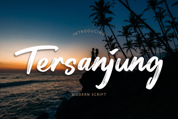 Tersanjung Font Poster 1