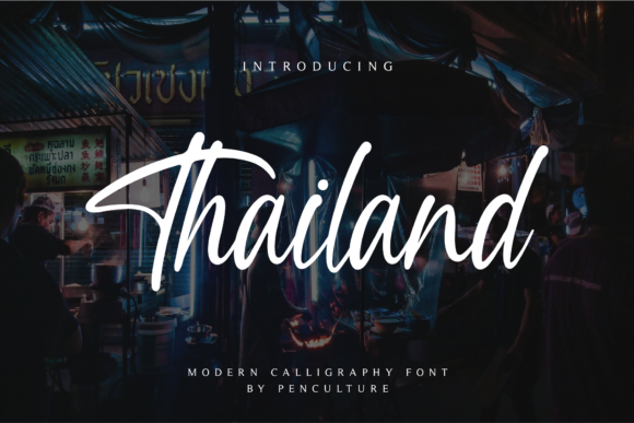 Thailand Font