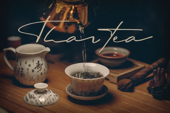 Thaitea Font Thaitea Font Poster 1