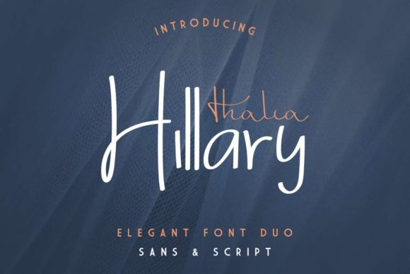 Thalia Hillary Font