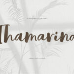 Thamarind Font Poster 1