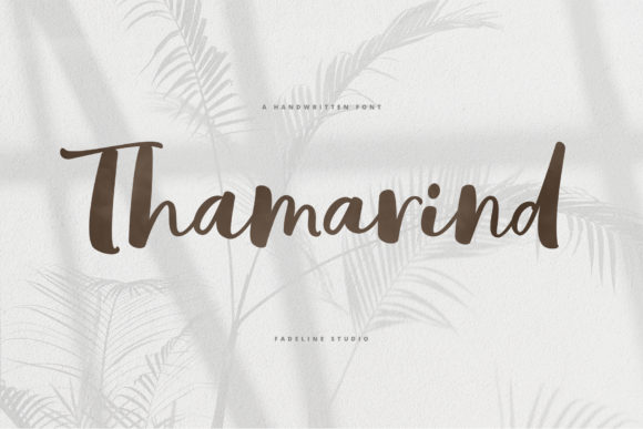 Thamarind Font