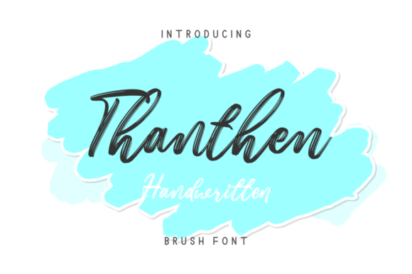 Thanthen Font Poster 1