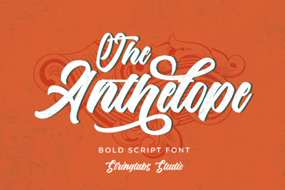 The Anthelope Font Poster 1
