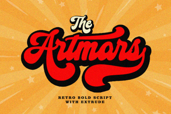 The Artmars Font Poster 1