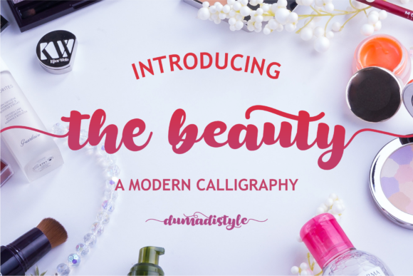 The Beauty Font Poster 1