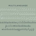 The Billie Monlly Font Poster 6