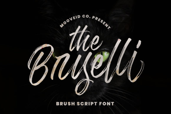 The Bryelli Font Poster 1