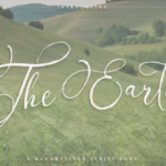The Earth Font Poster 1