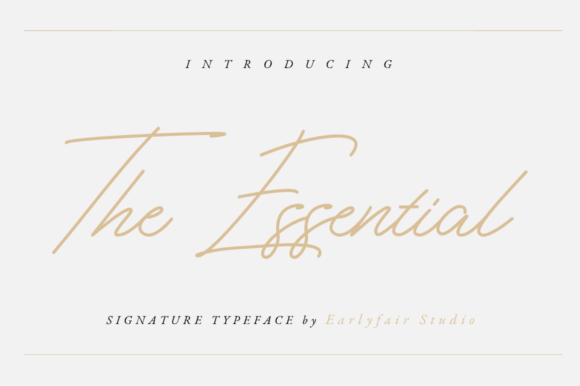 The Essential Font Poster 1