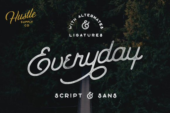 The Everyday Font Poster 1