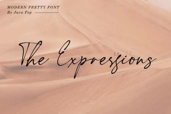 The Expressions Font