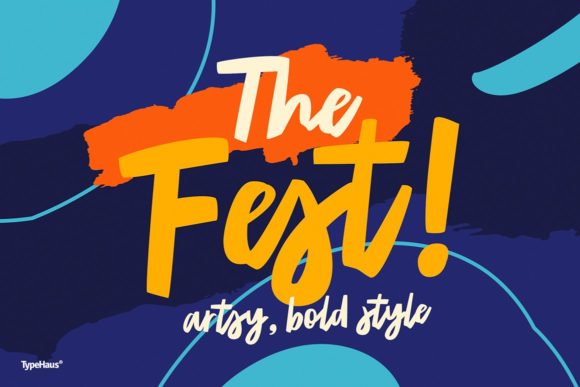The Fest Font Poster 1