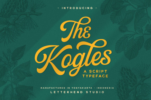 The Kogles Font Poster 1