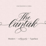 The Lantak Font Poster 1