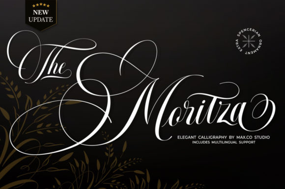 The Moritza Font Poster 1