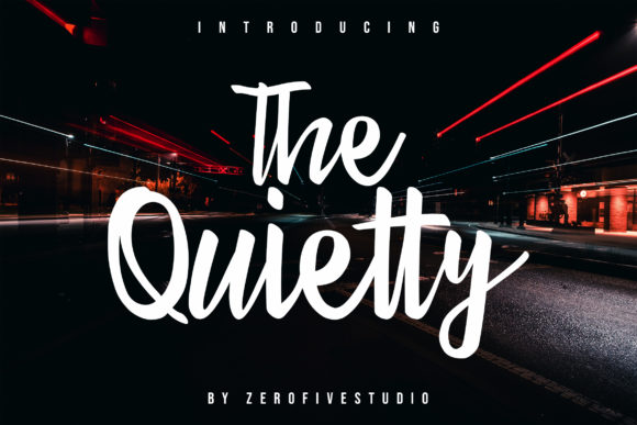 The Quietty Font