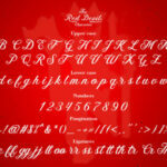 The Red Devil Font Poster 6