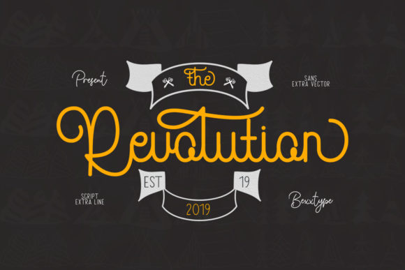 The Revolution Font