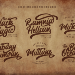 The Rollings Font Poster 6