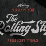 The Rollingstar Font Poster 1