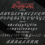 The Rollingstar Font Poster 5