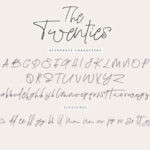 The Twenties Font Poster 11