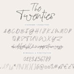 The Twenties Font Poster 10