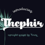 Thephir Font Poster 1