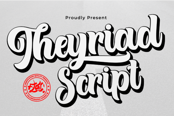 Theyriad Font Poster 1