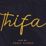 Thifa Font Poster 2