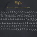 Thifa Font Poster 7
