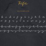 Thifa Font Poster 9