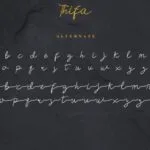 Thifa Font Poster 9