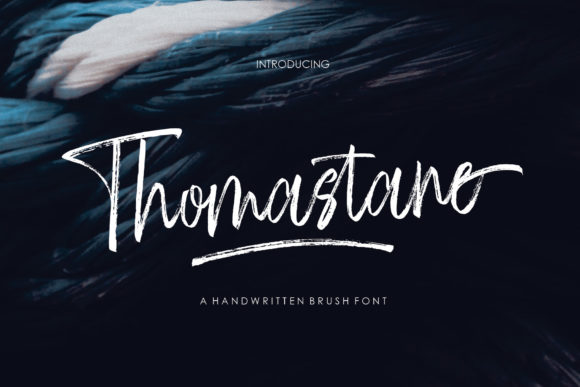 Thomastane Font Poster 1