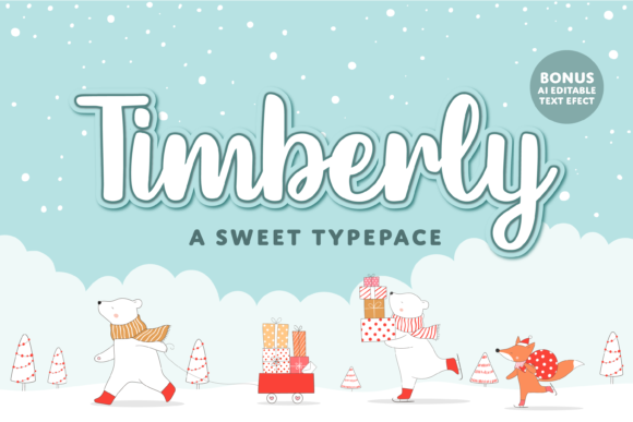 Timberly Font Poster 1