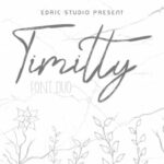Timitty Duo Font Poster 2