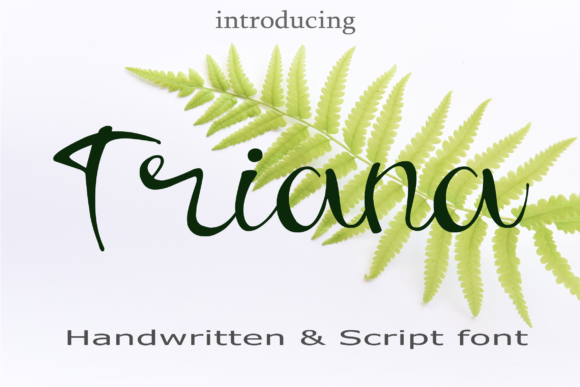 Triana Font Poster 1