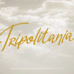 Tripolitania Font Poster 1