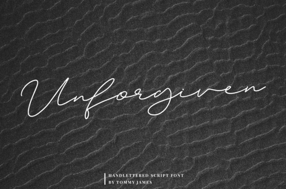 Unforgiven Font Unforgiven Font Poster 1