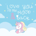 Unicorn Princess Font Poster 2