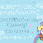 Unicorn Princess Font Poster 5