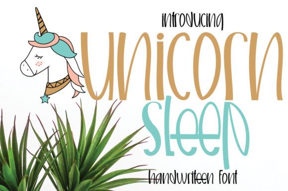 Unicorn Sleep Font