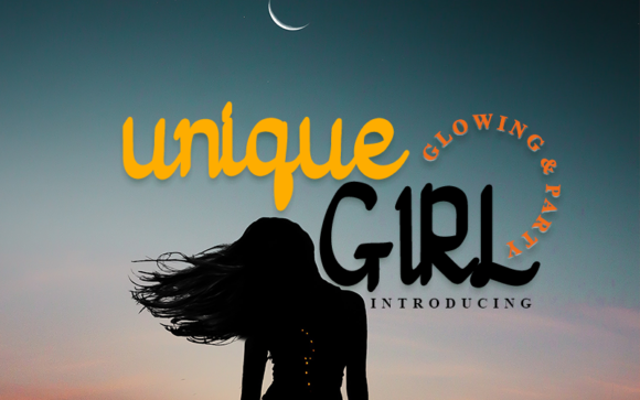 Unique Girl Font