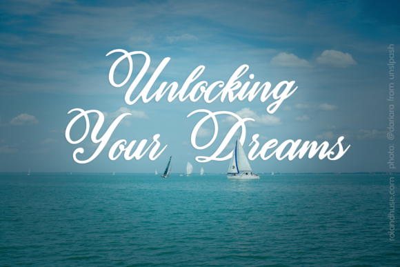 Unlocking Your Dreams Font Poster 1