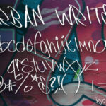 Urban Writer Font Poster 2